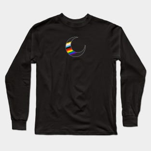 Intersex Inclusive Pride Crescent Moon Long Sleeve T-Shirt